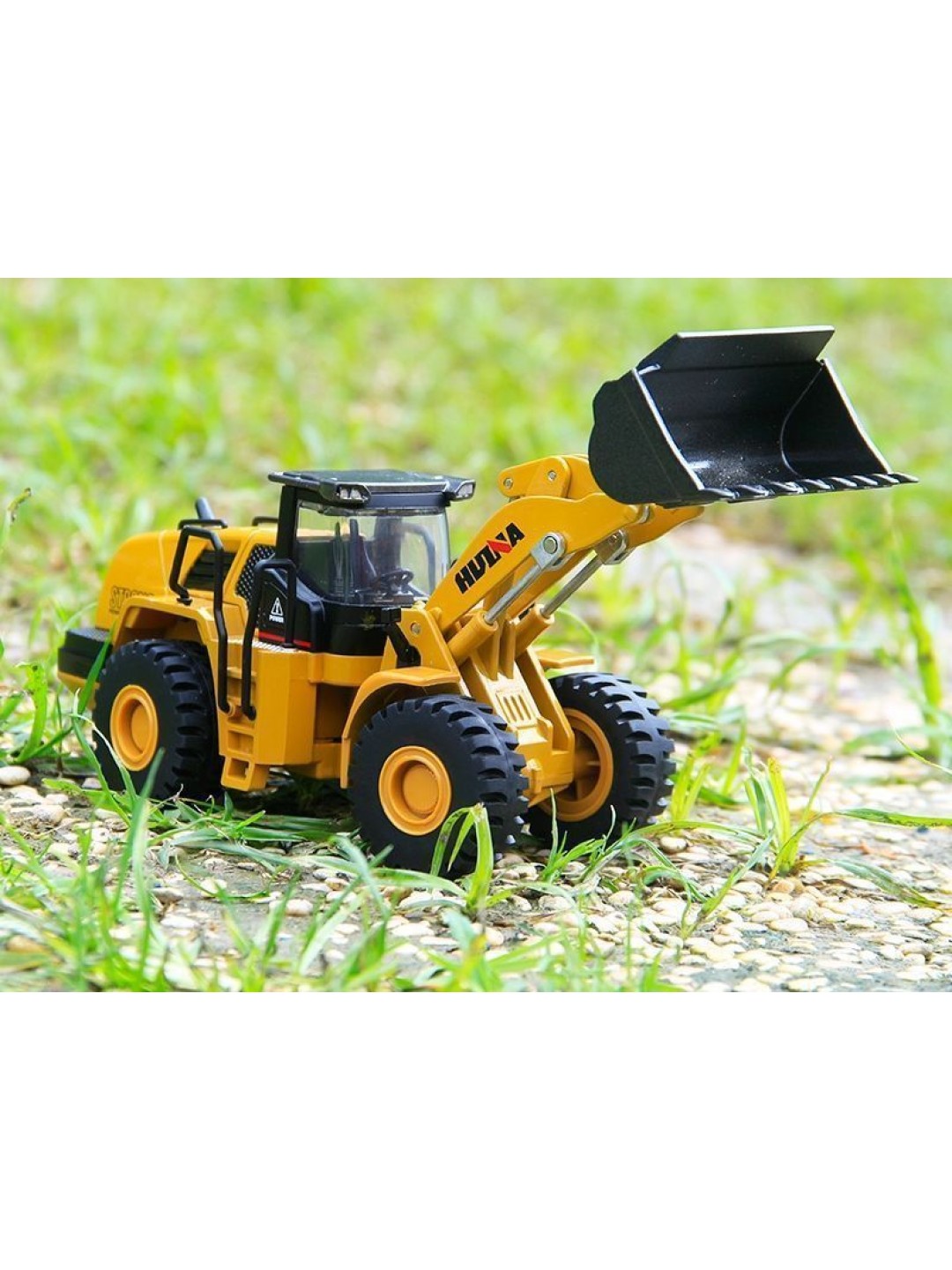 Металлический фронтальный погрузчик HUI NA TOYS 1/50
