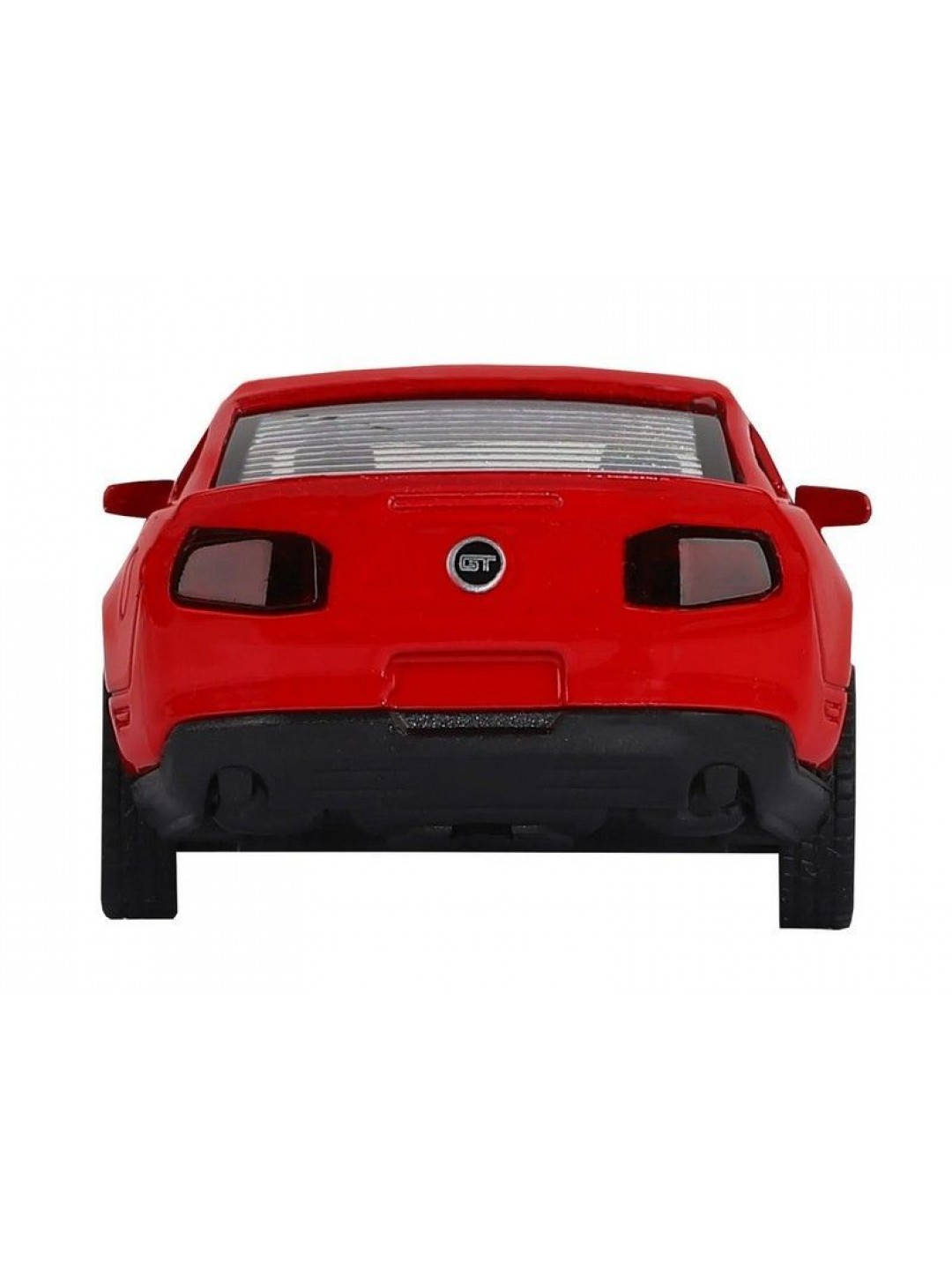 Машина "АВТОПАНОРАМА" Ford Mustang GT, красный, 1/43, инерция, откр. двери, в/к 17,5*12,5*6,5 см