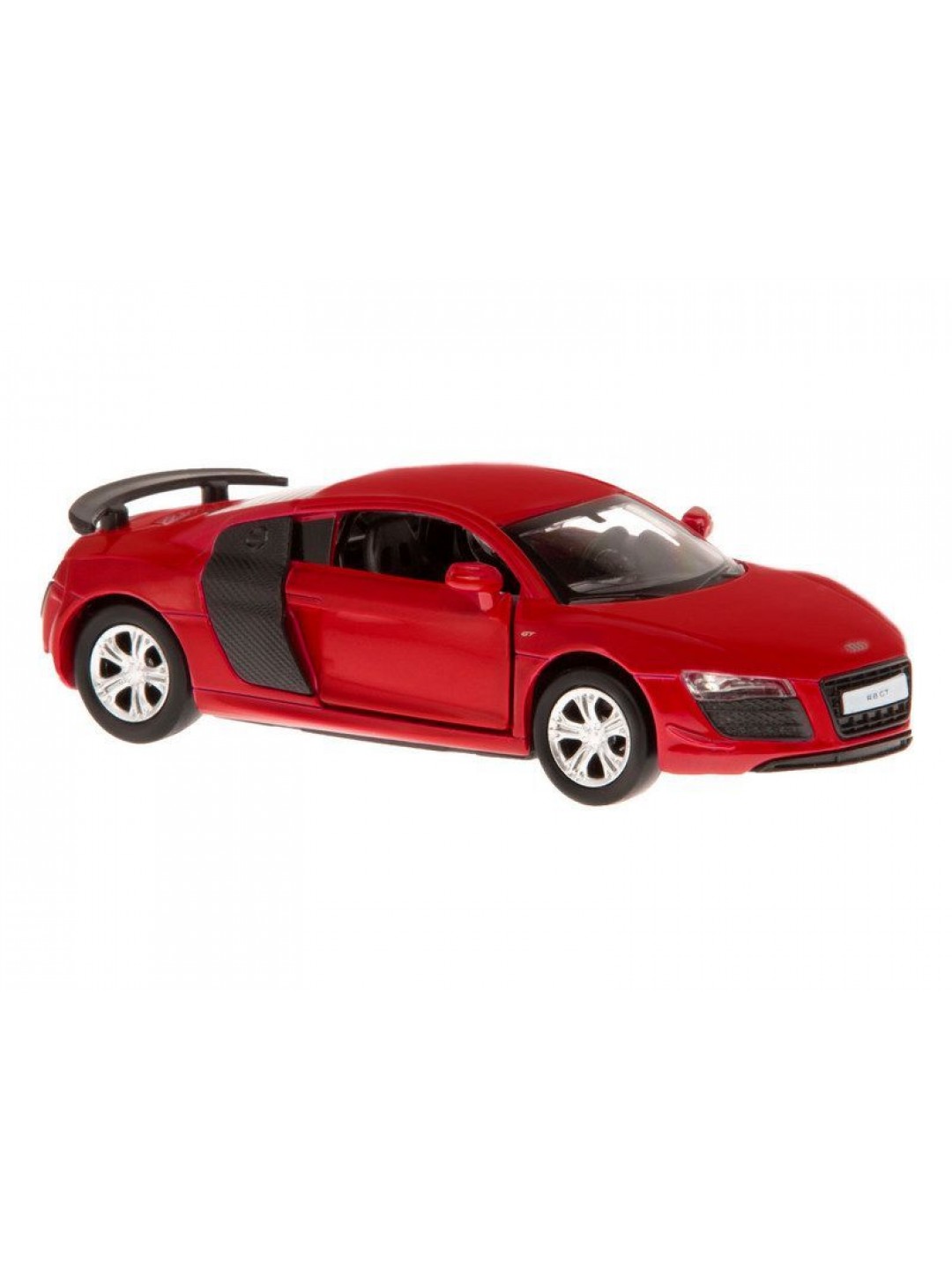Машина "АВТОПАНОРАМА" Audi R8 GT, красный, 1/43, инерция, откр. двери, в/к 17,5*12,5*6,5 см