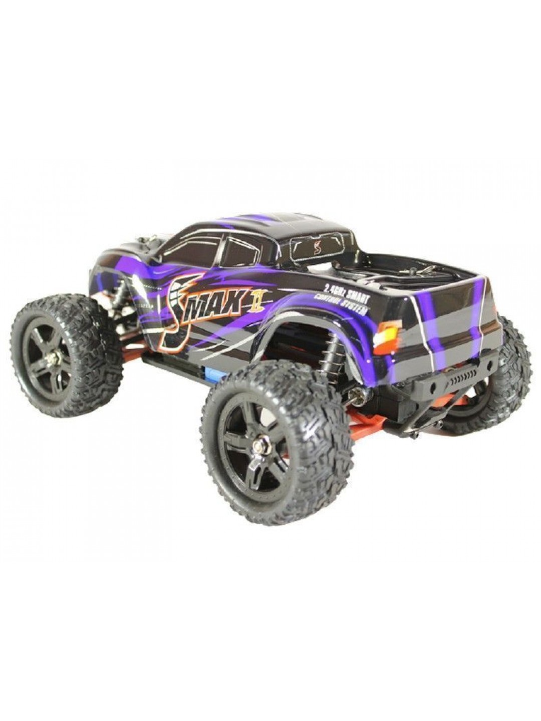Радиоуправляемый монстр Remo Hobby SMAX UPGRADE V2.0 (синий) 4WD 2.4G 1/16 RTR