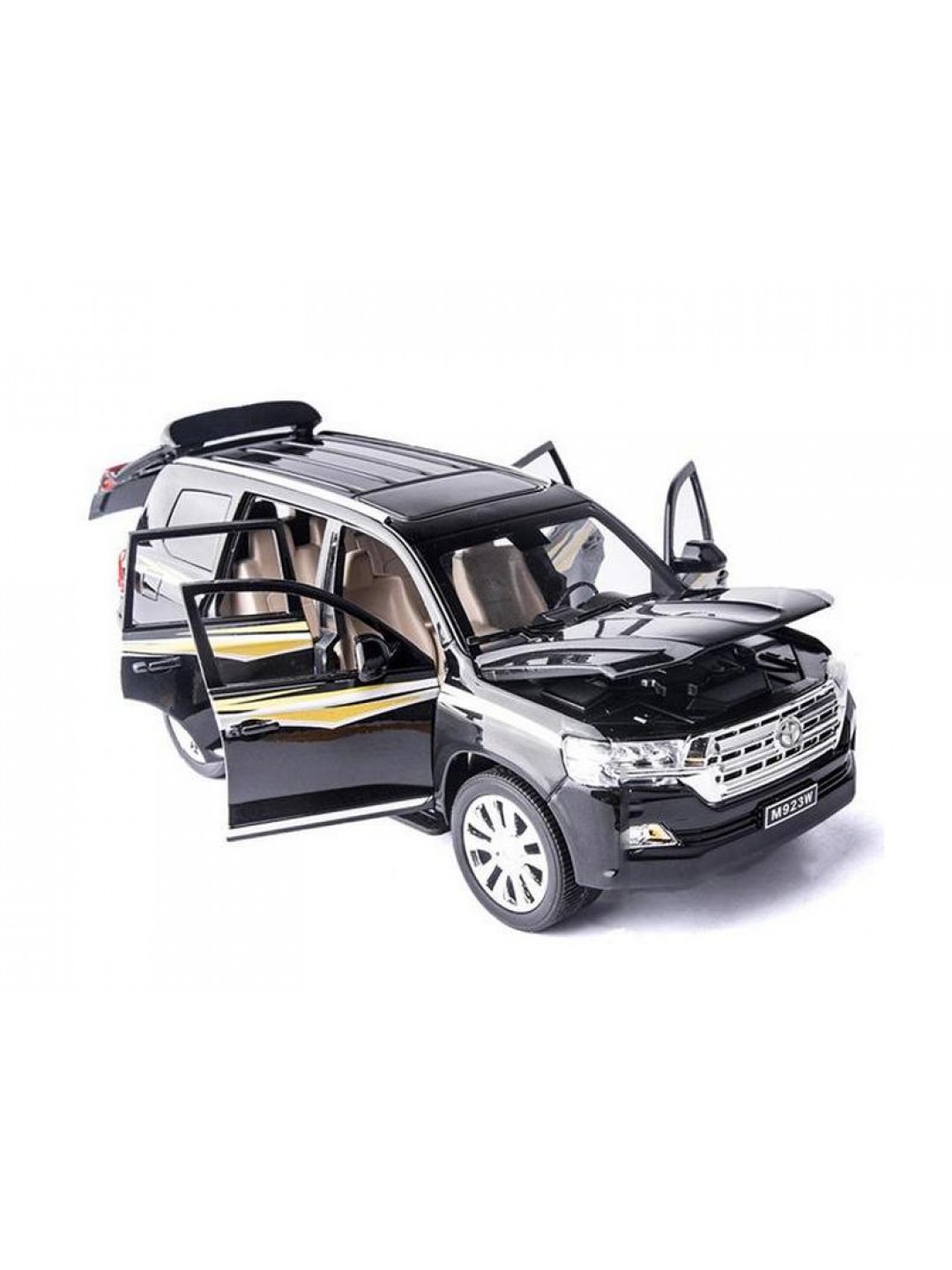 Машина XLG Toyota Land Cruiser M923V 1/24, свет, звук, инерция (1/4шт.) б/к