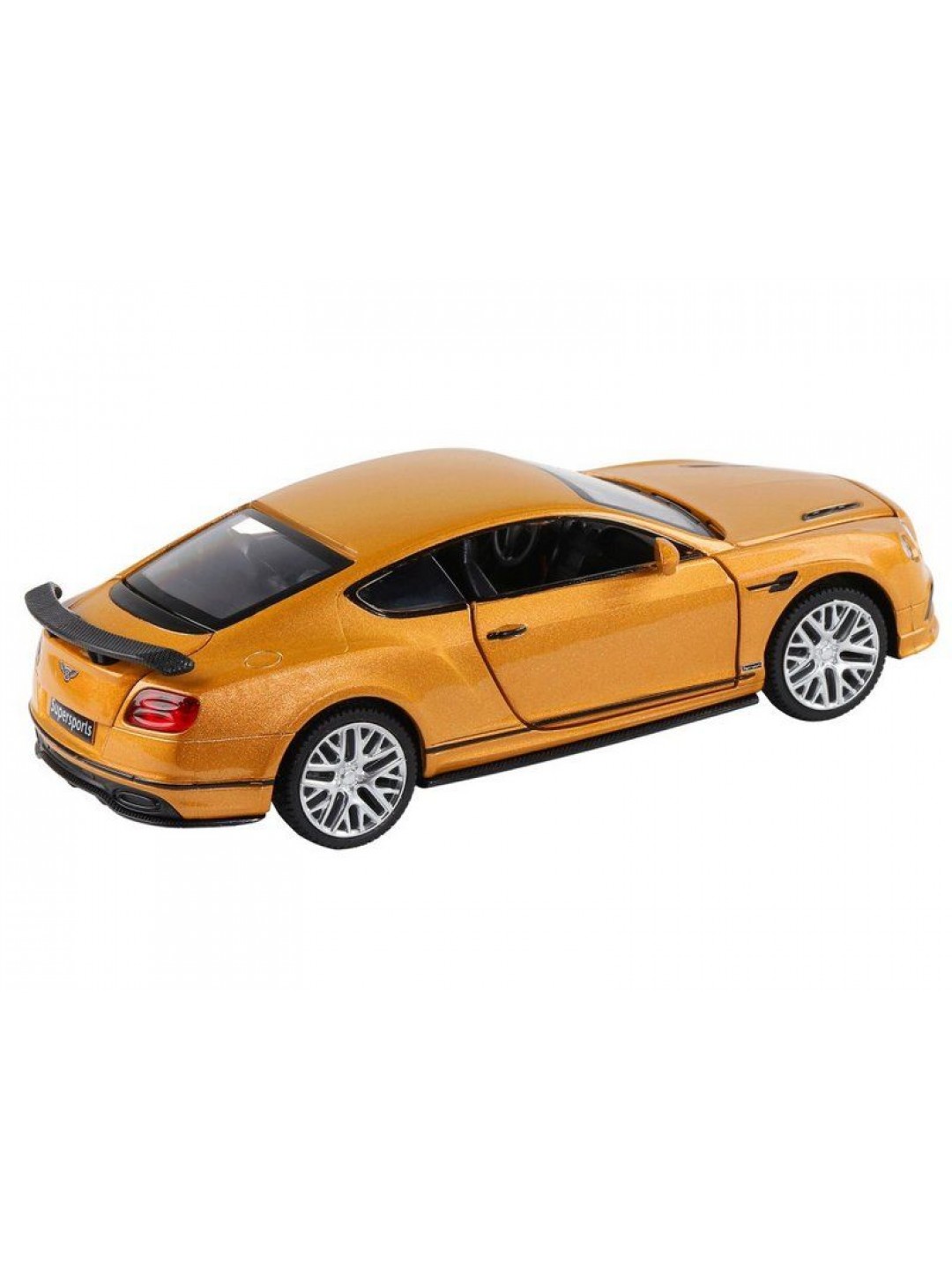 Машина "АВТОПАНОРАМА" Bentley Continental Supersports, оранжевый, 1/32, в/к 17,5*12,5*6,5 см