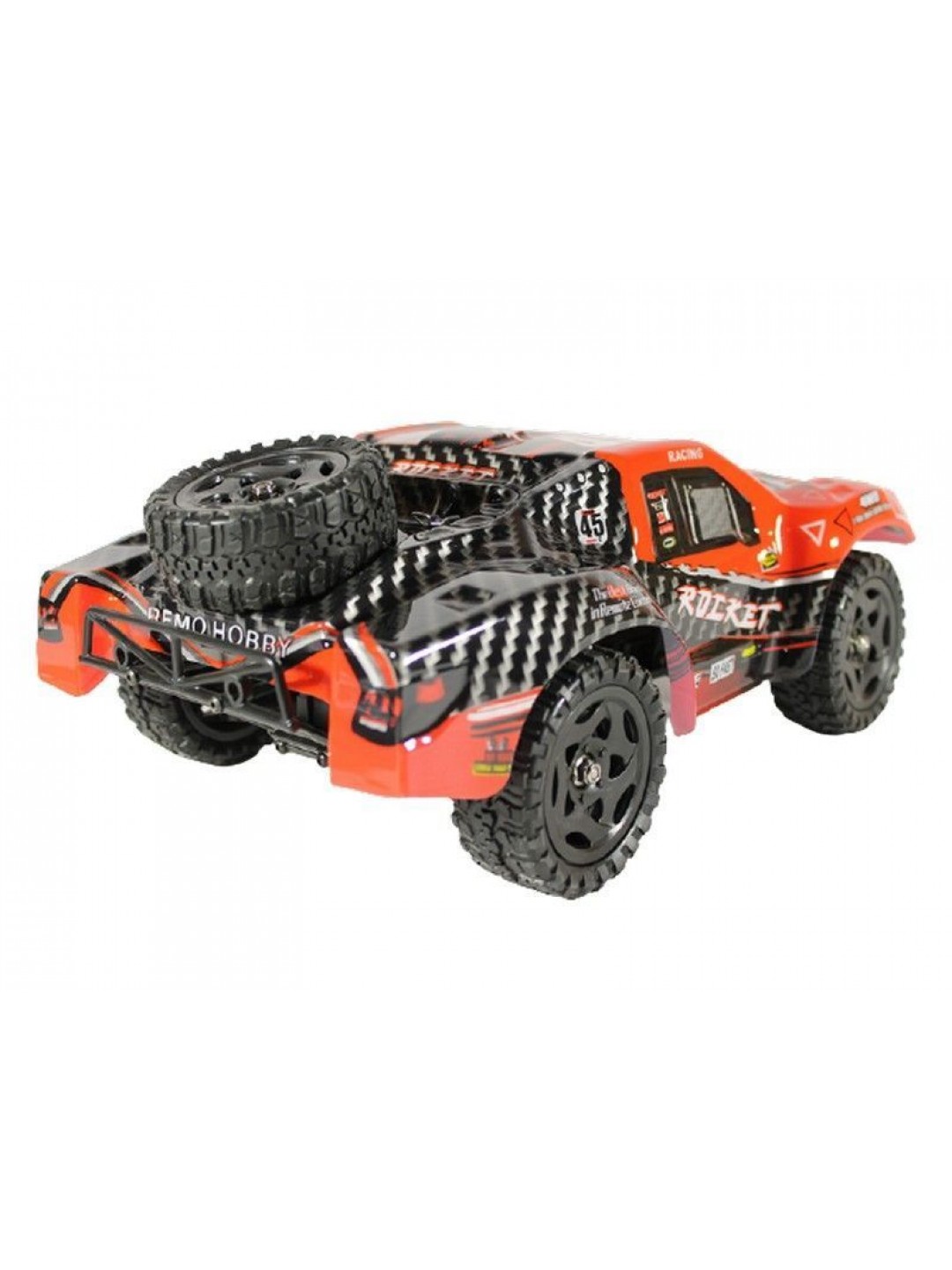 Радиоуправляемый шорт-корс Remo Hobby Rocket V2.0 (красный) 4WD 2.4G 1/16 RTR
