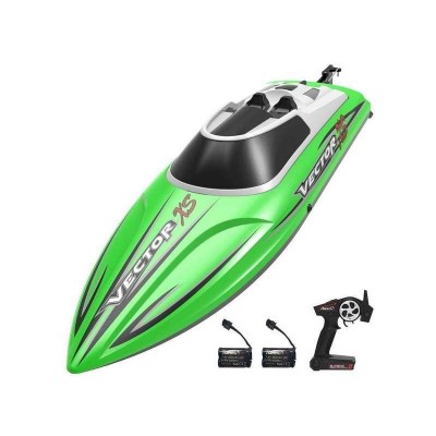 Радиоуправляемый катер Volantex RC Vector XS зеленый 2.4G RTR