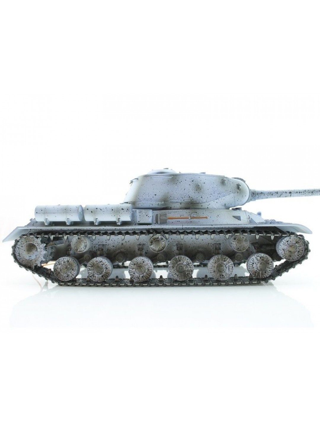 Р/У танк Taigen 1/16 ИС-2 модель 1944, СССР, зимний, 2.4G, деревянная коробка