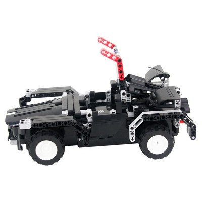 Р/У конструктор Qihui Mechanical Master 2 в 1 Тягач и Спорткар (486 деталей)