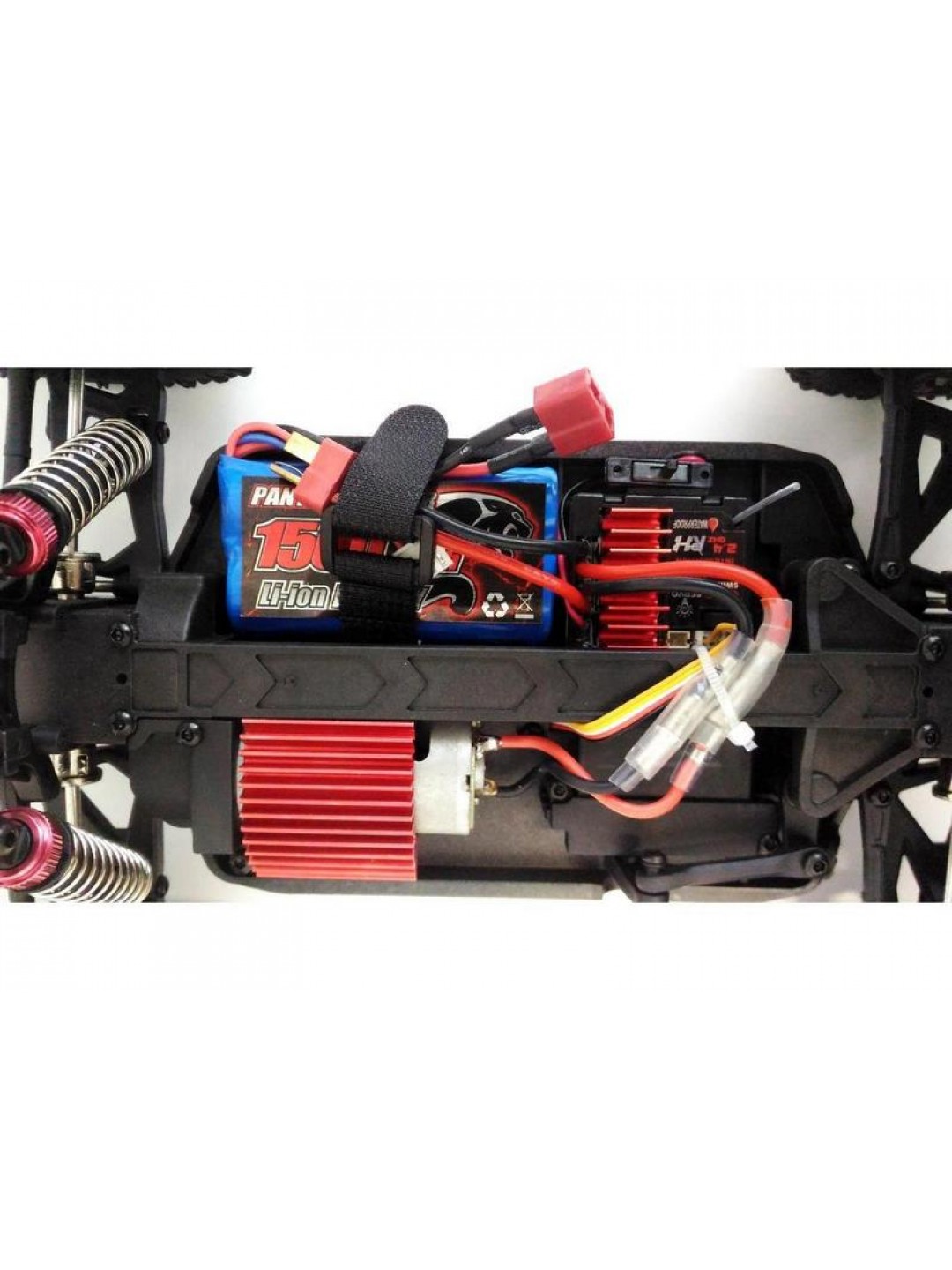 Радиоуправляемый монстр Remo Hobby SMAX (синий) 4WD 2.4G 1/16 RTR
