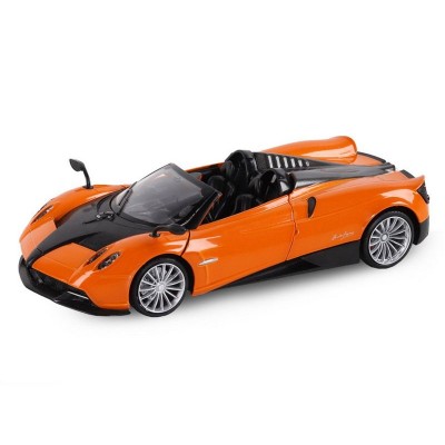 Машина "АВТОПАНОРАМА" Pagani Huayra Roadster, оранжевый, 1/24, свет, звук, в/к 24,5*12,5*10,5 см