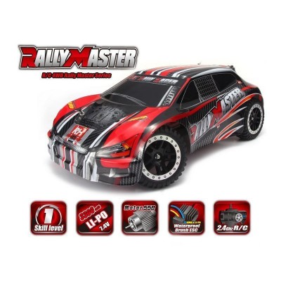 Радиоуправляемая шоссейка Remo Hobby Rally Master (красная) 4WD 2.4G 1/8 RTR