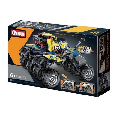 Конструктор Qihui Mechanical Master Монстр-трак Киборг совместим с QH5803, инерц. (199 деталей)