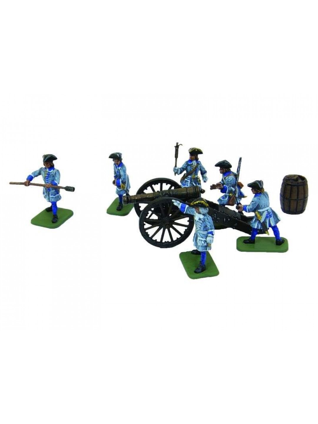 Сборные солдатики ZVEZDA Шведская артиллерия Карла XII, 1/72