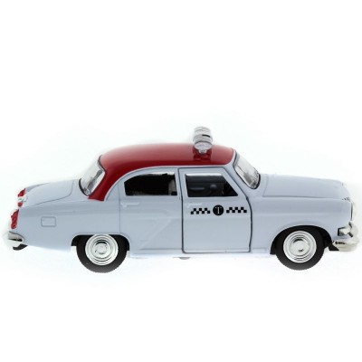 Машина "АВТОПАНОРАМА" инерц.ГАЗ-21 (такси) 1/43, в/к 14*7*5,5 см