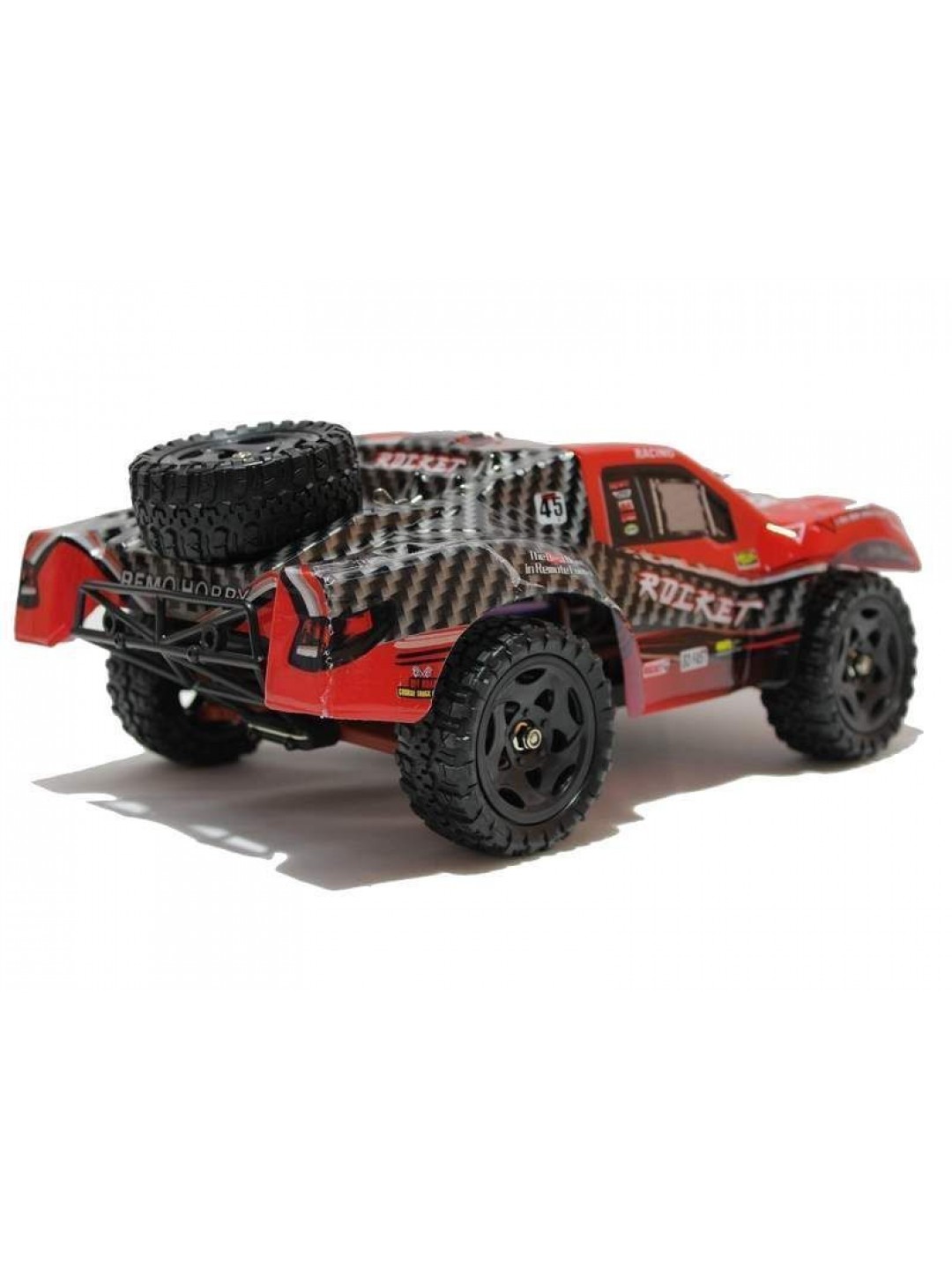 Радиоуправляемый шорт-корс Remo Hobby Rocket UPGRADE (красный) 4WD 2.4G 1/16 RTR
