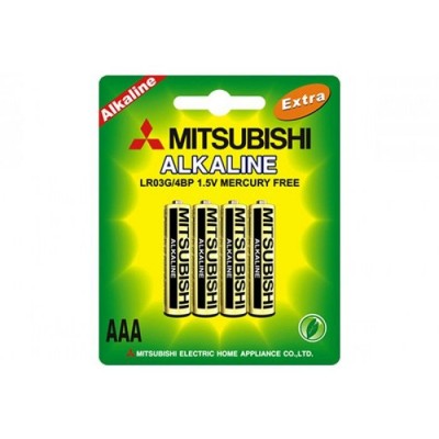 Батарейка Mitsubishi AAA LR03G Alkaline (1шт)