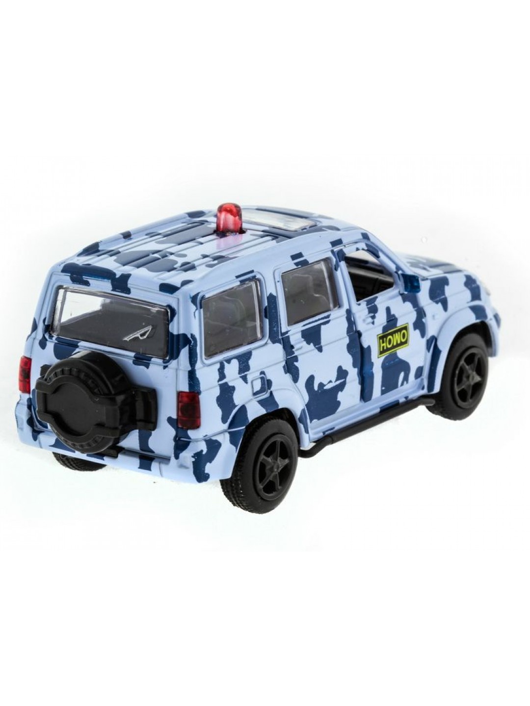 Машина "АВТОПАНОРАМА" инерц. УАЗ Патриот (омон) 1/50, в/к 12*7*5,5 см