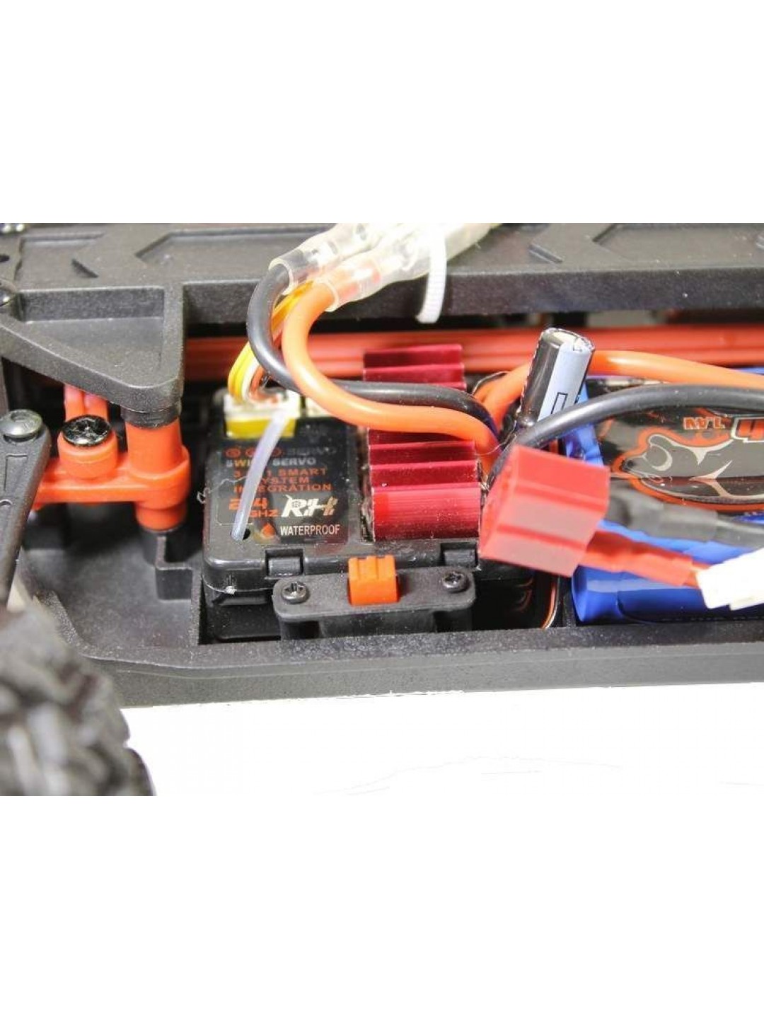 Радиоуправляемая трагги Remo Hobby S EVO-R UPGRADE (синяя) 4WD 2.4G 1/16 RTR