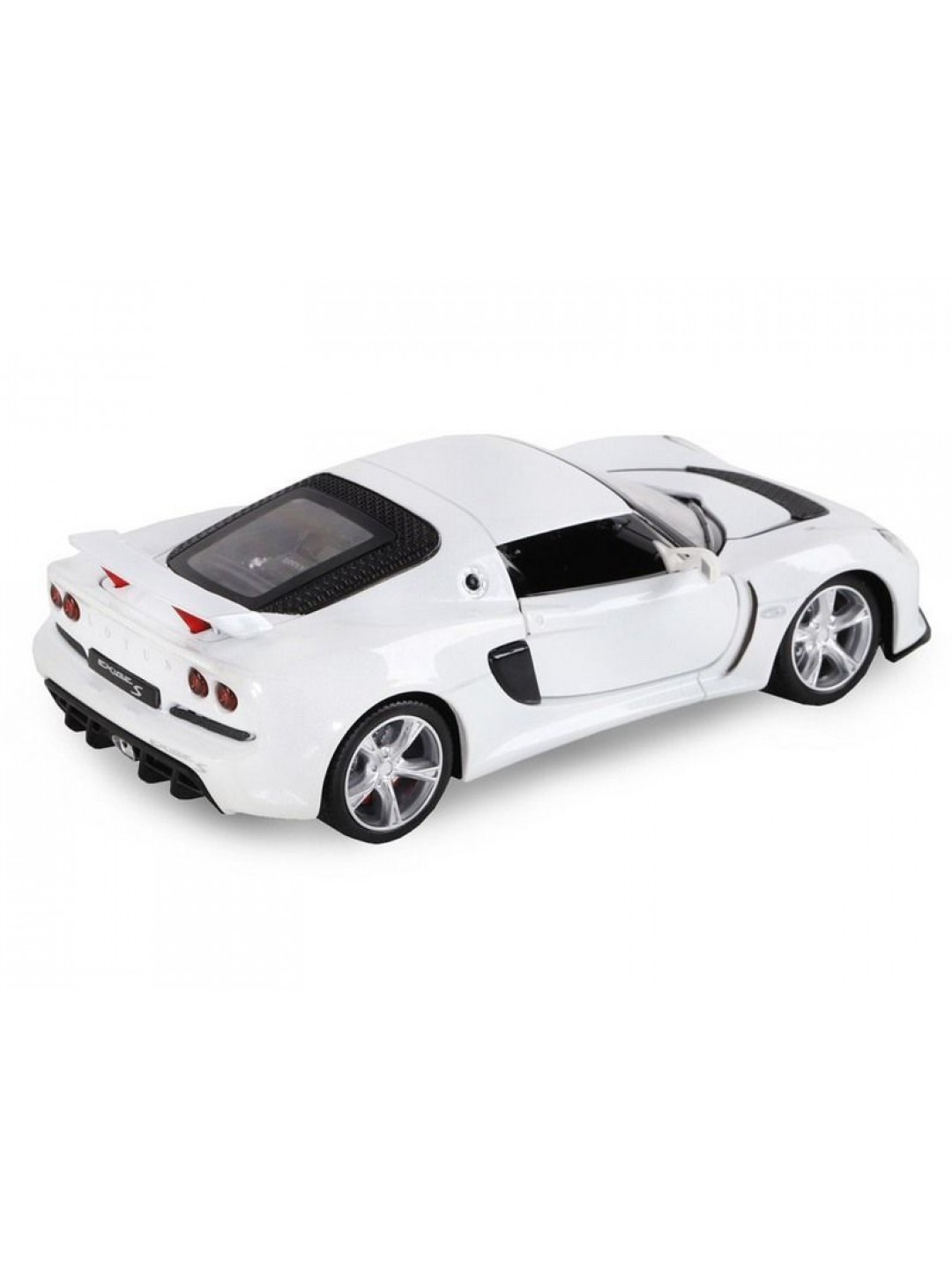 Машина "АВТОПАНОРАМА" Lotus Exige S, белый, 1/22, свет, звук, в/к 24,5*12,5*10,5 см