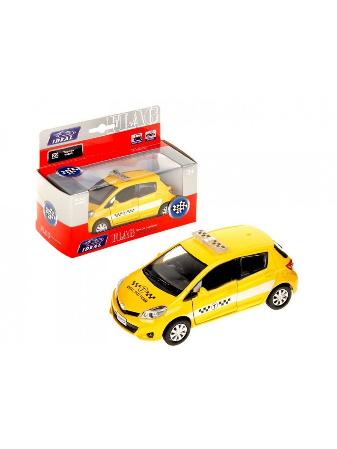 Машина Ideal 1:30-39 Toyota Yaris Такси