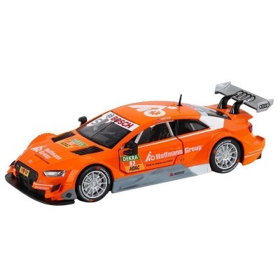 Машина "АВТОПАНОРАМА" Audi RS 5 DTM,оранжевый, 1/32, свет, звук, инерция, в/к 17,5*13,5*9 см