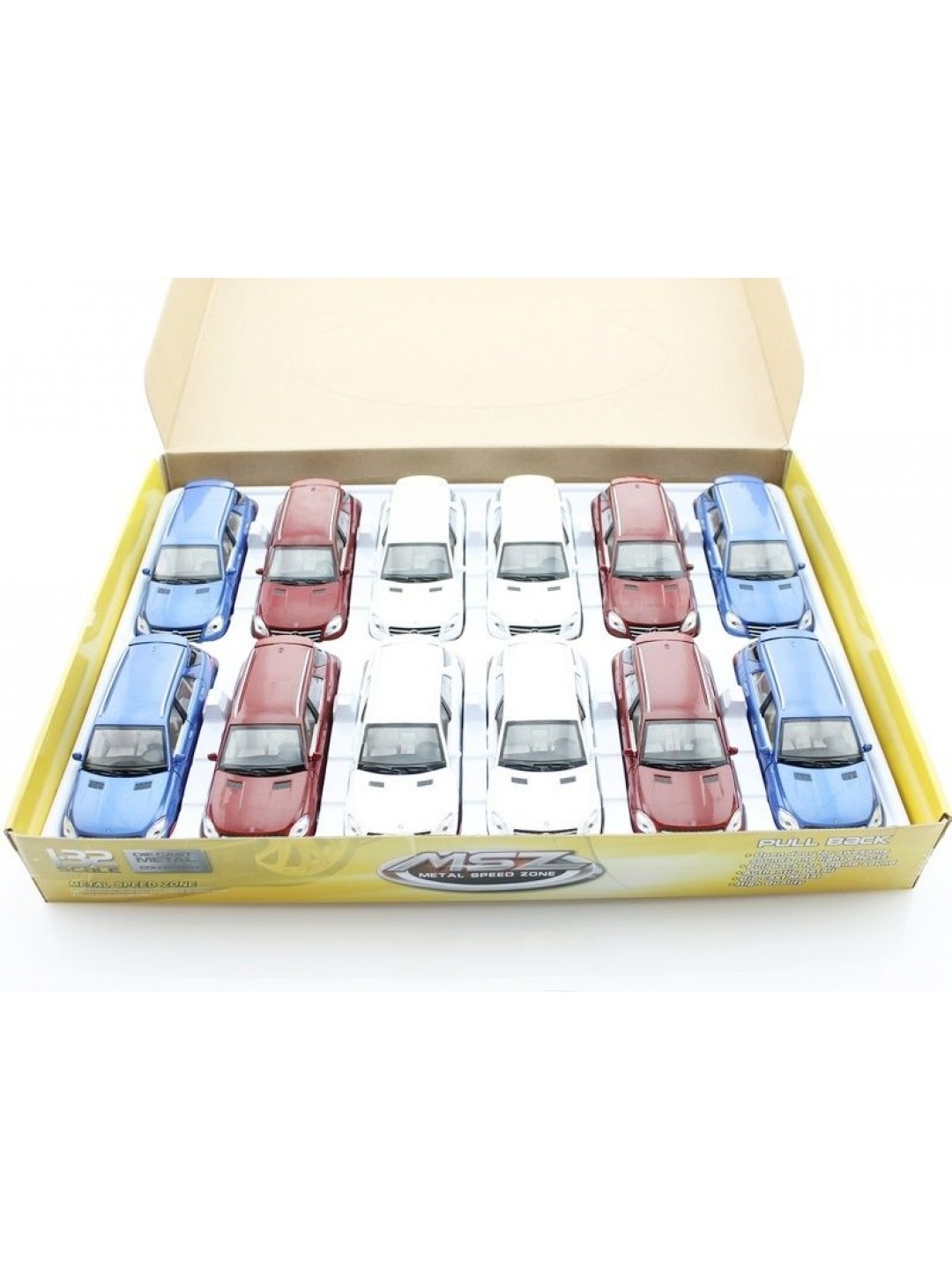 Машина 1:32 Mercedes-Benz ML63 AMG свет, звук, инерция 15см (1/12шт) б/к