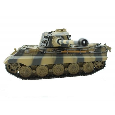 Р/У танк Torro King Tiger (башня Henschel) 1/16 2.4G, ВВ-пушка, деревянная коробка