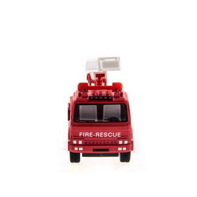 Машина Kinsmart "Funny Fire Engine pull back action" инерция (1/12шт.) 1:32 б/к