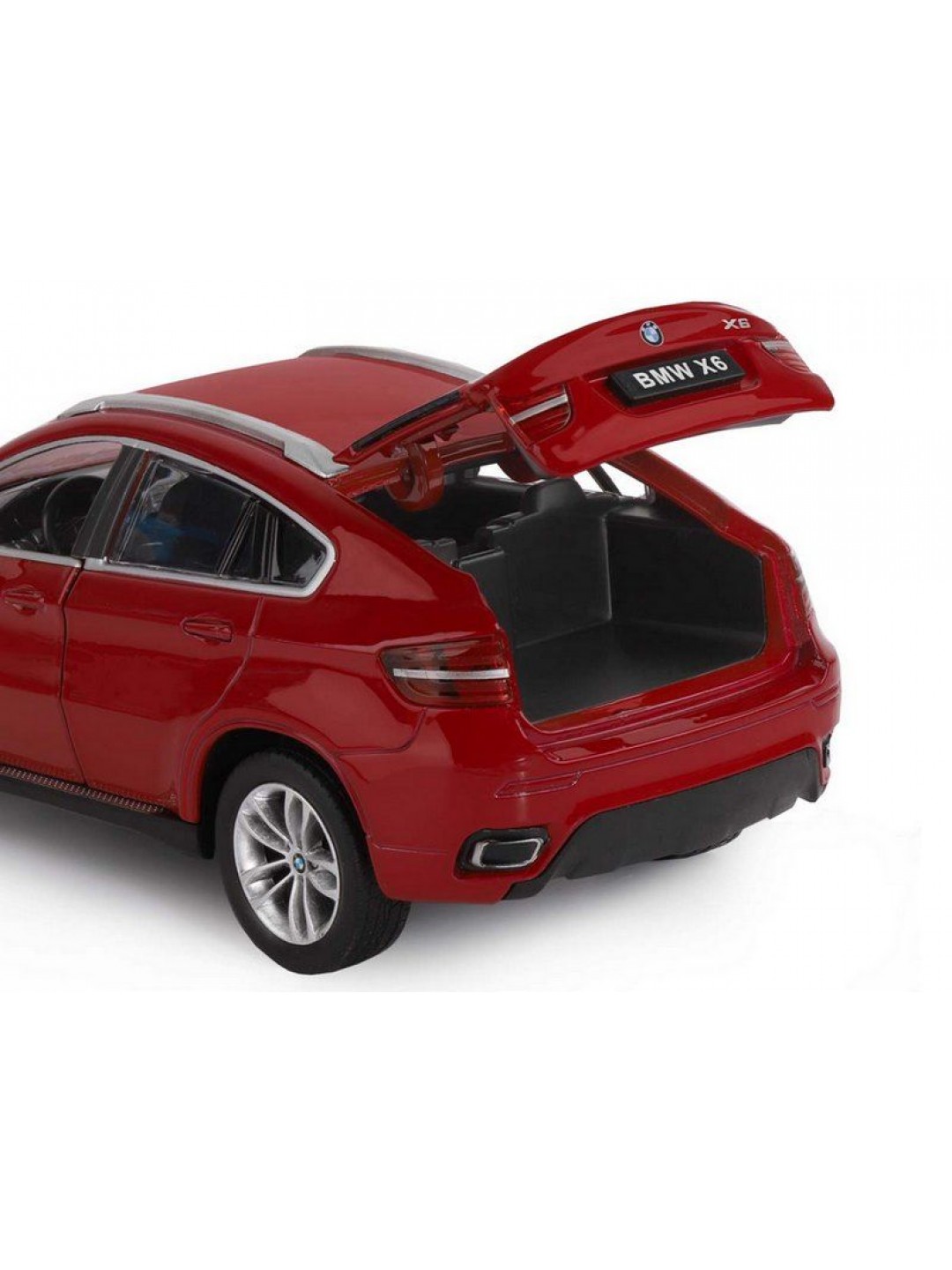 Машина "АВТОПАНОРАМА" BMW X6, бордовый, 1/26, в/к 24,5*12,5*10,5 см