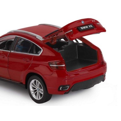 Машина "АВТОПАНОРАМА" BMW X6, бордовый, 1/26, в/к 24,5*12,5*10,5 см
