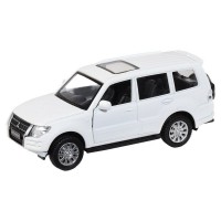 Машина "АВТОПАНОРАМА" Mitsubishi Pajero 4WD Tubro, белый, 1/43, инерция, в/к 17,5*12,5*6,5 см Машина "АВТОПАНОРАМА" Mitsubishi Pajero 4WD Tubro, белый, 1/43, инерция, в/к 17,5*12,5*6,5 см