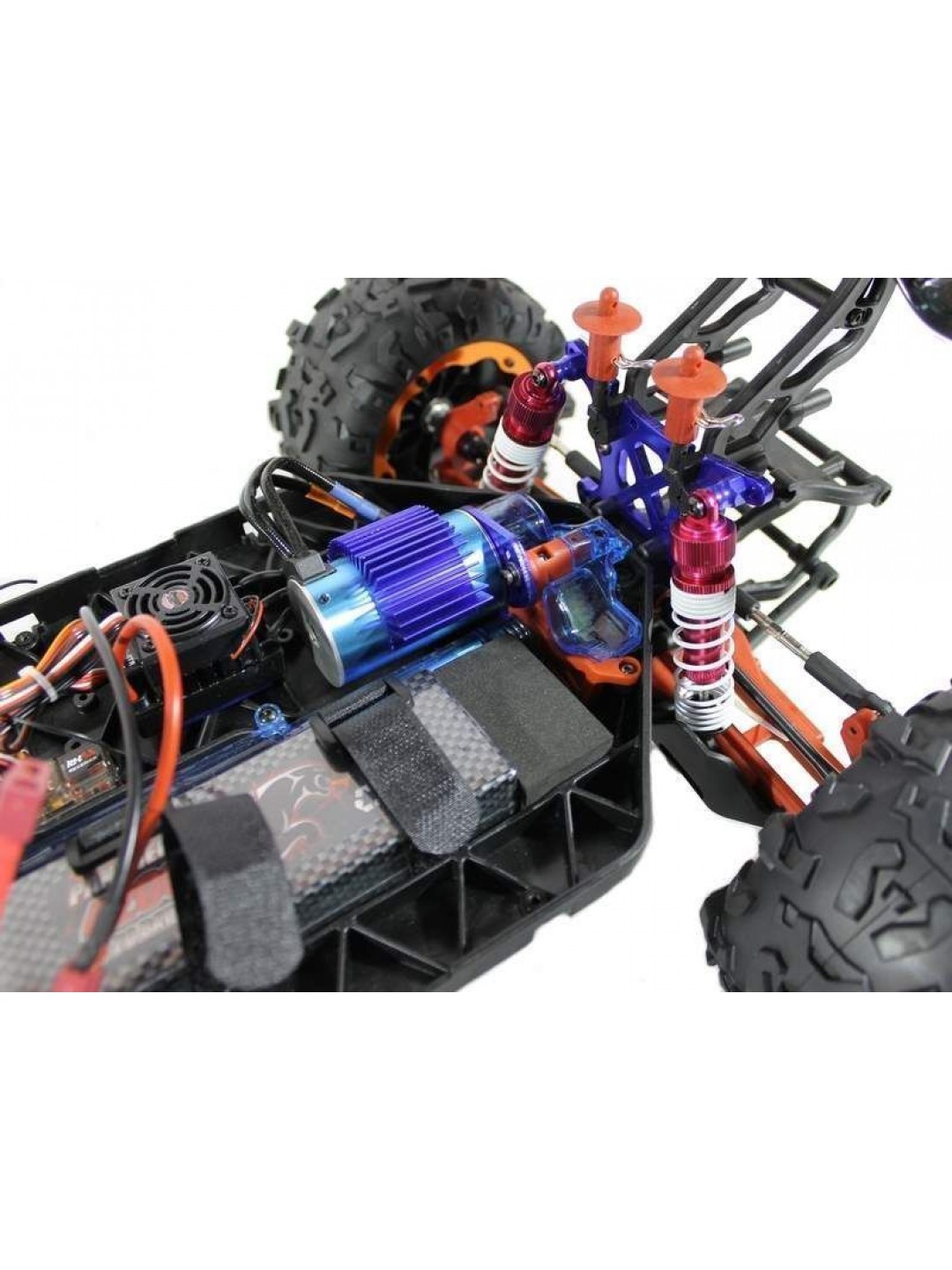 Радиоуправляемая трагги Remo Hobby EVO-R Brushless UPGRADE (зеленая) 4WD 2.4G 1/8 RTR