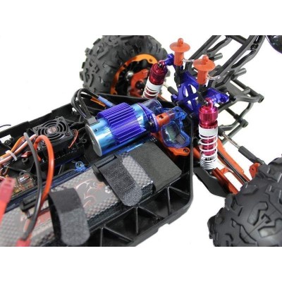 Радиоуправляемая трагги Remo Hobby EVO-R Brushless UPGRADE (зеленая) 4WD 2.4G 1/8 RTR