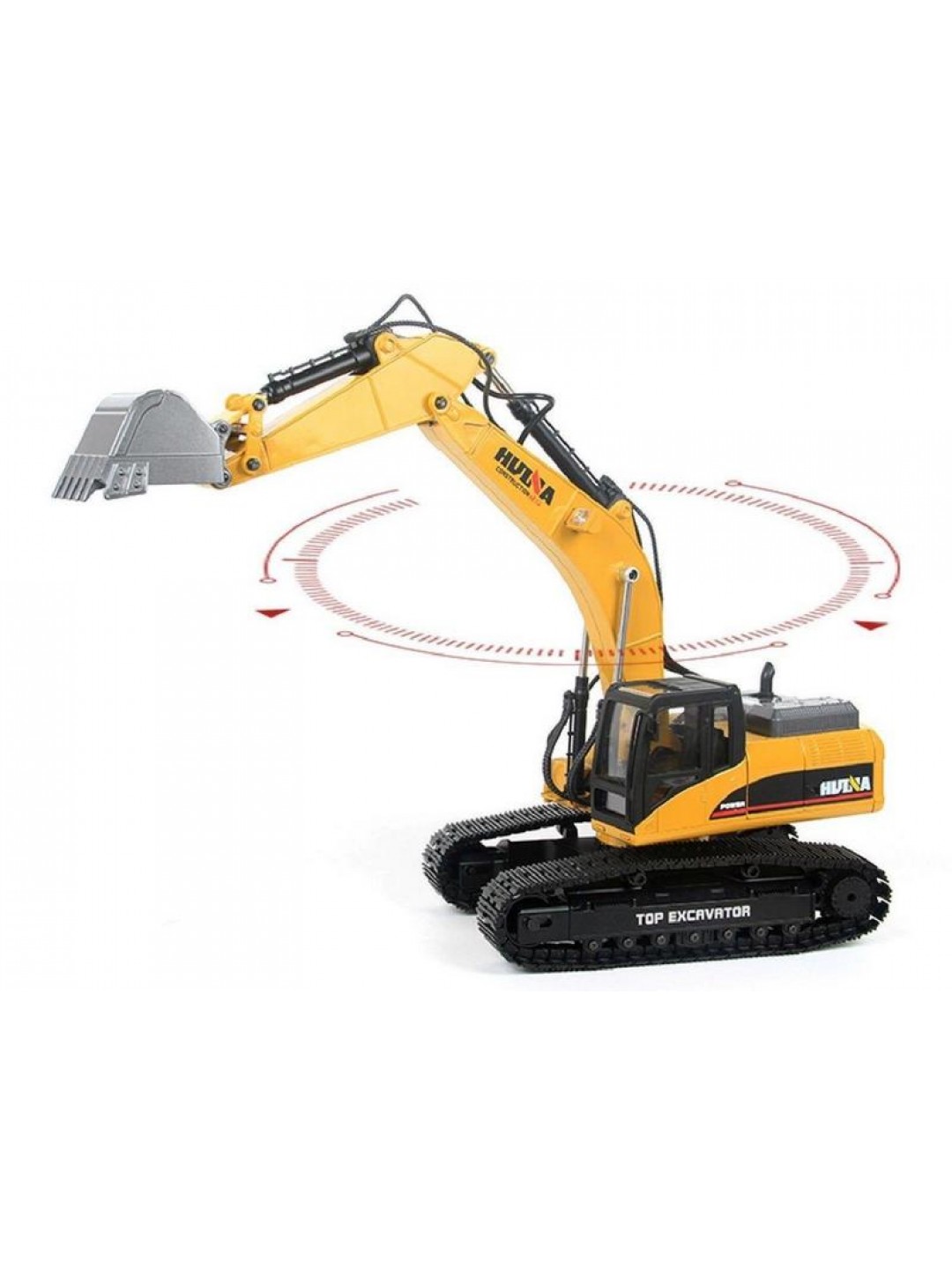 Радиоуправляемый экскаватор HUI NA TOYS 2.4G 23CH 1/14 RTR + Li-Po и З/У