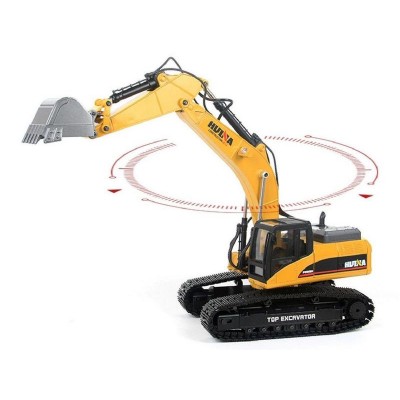 Радиоуправляемый экскаватор HUI NA TOYS 2.4G 23CH 1/14 RTR + Li-Po и З/У