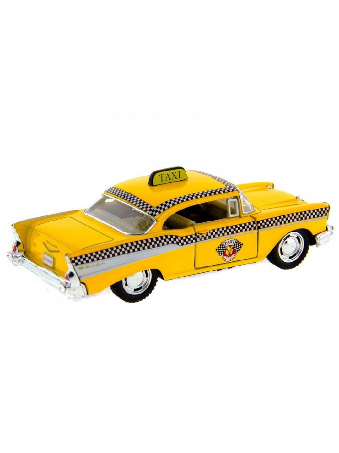 Машина Kinsmart "1957 Chevrolet Bel Air" инерция (1/12шт.) 1:36 б/к
