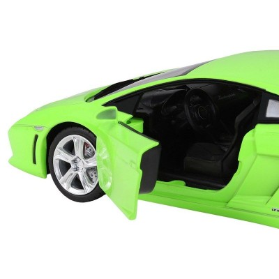 Машина "АВТОПАНОРАМА" Lamborghini Gallardo LP560-4, зеленый, 1/24, свет, звук, в/к 24,5*12,5*10,5см