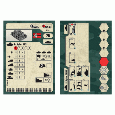 Сборная модель ZVEZDA Немецкий лёгкий танк Т-38, 1/100