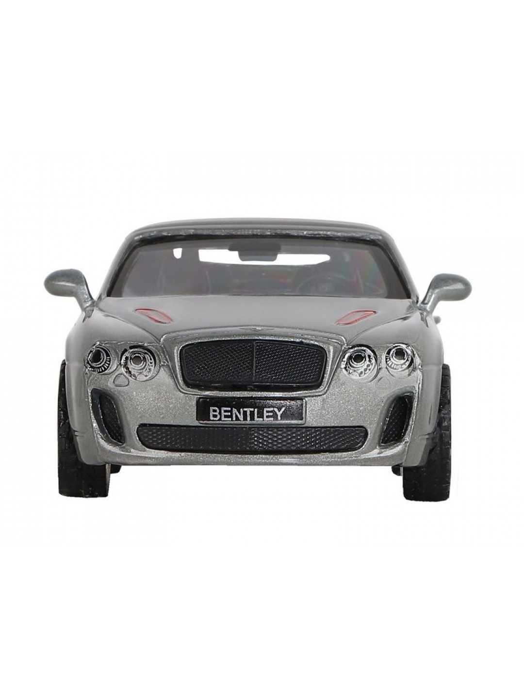 Машина "АВТОПАНОРАМА" Bentley Supersport ISR серый, 1/43, инерция, в/к 17,5*12,5*6,5 см