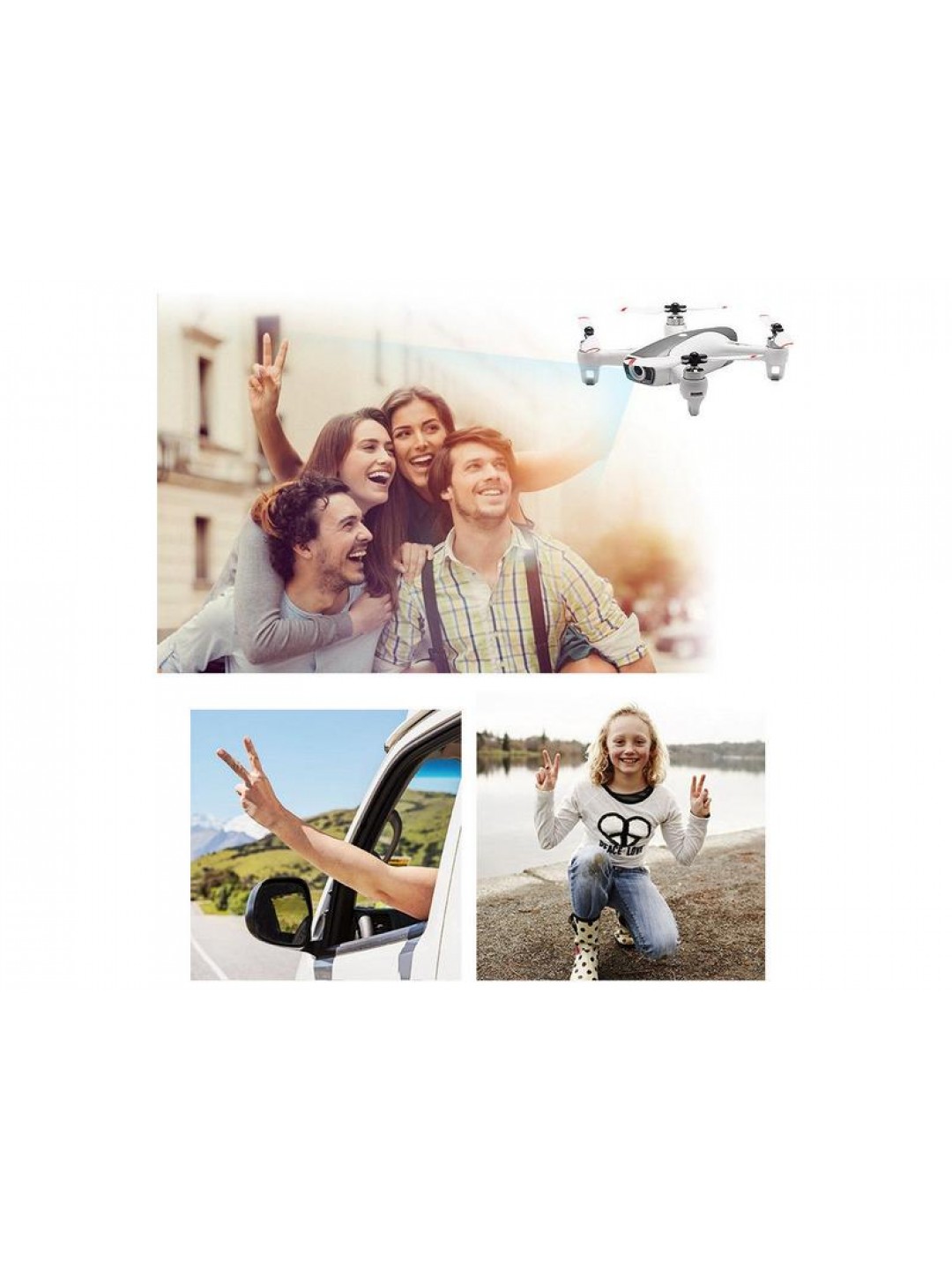 Р/У квадрокоптер Syma W1 brushless с FPV трансляцией Wi-Fi, барометр, GPS, 6-AXIS, 2.4G RTF
