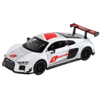 Машина "АВТОПАНОРАМА" AUDI R8, белый перламутр, 1/32, свет, звук, инерция, в/к 17,5*13,5*9 см Машина "АВТОПАНОРАМА" AUDI R8, белый перламутр, 1/32, свет, звук, инерция, в/к 17,5*13,5*9 см
