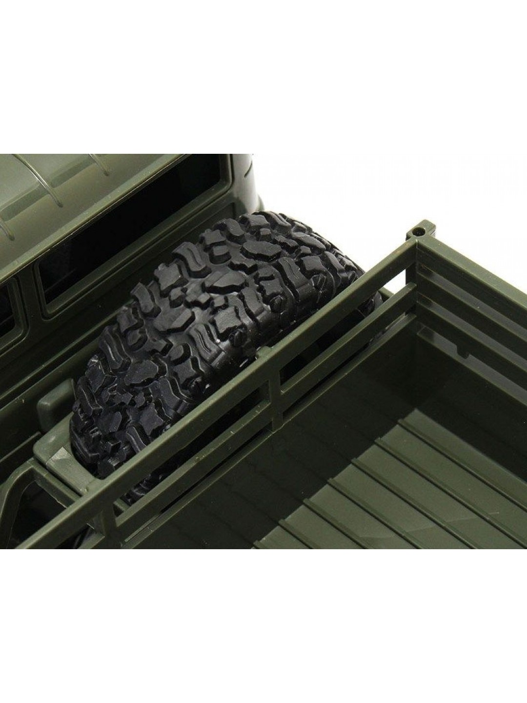 Радиоуправляемая машина WPL ГАЗ-66 грузовая (зеленая) 4WD 2.4G 1/16 KIT