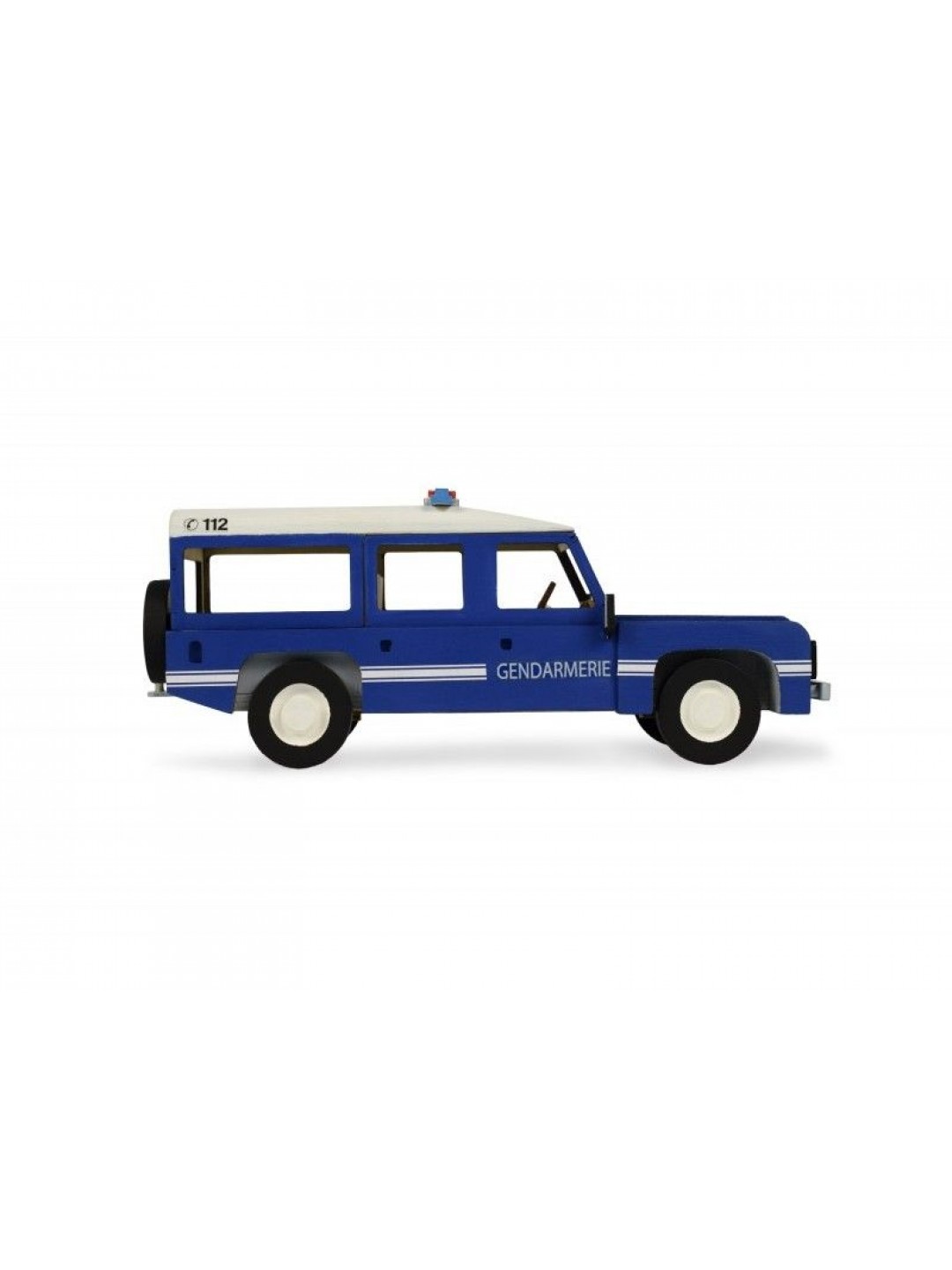 Сборная деревянная модель автомобиля Artesania Latina Land Rover ПОЛИЦИЯ