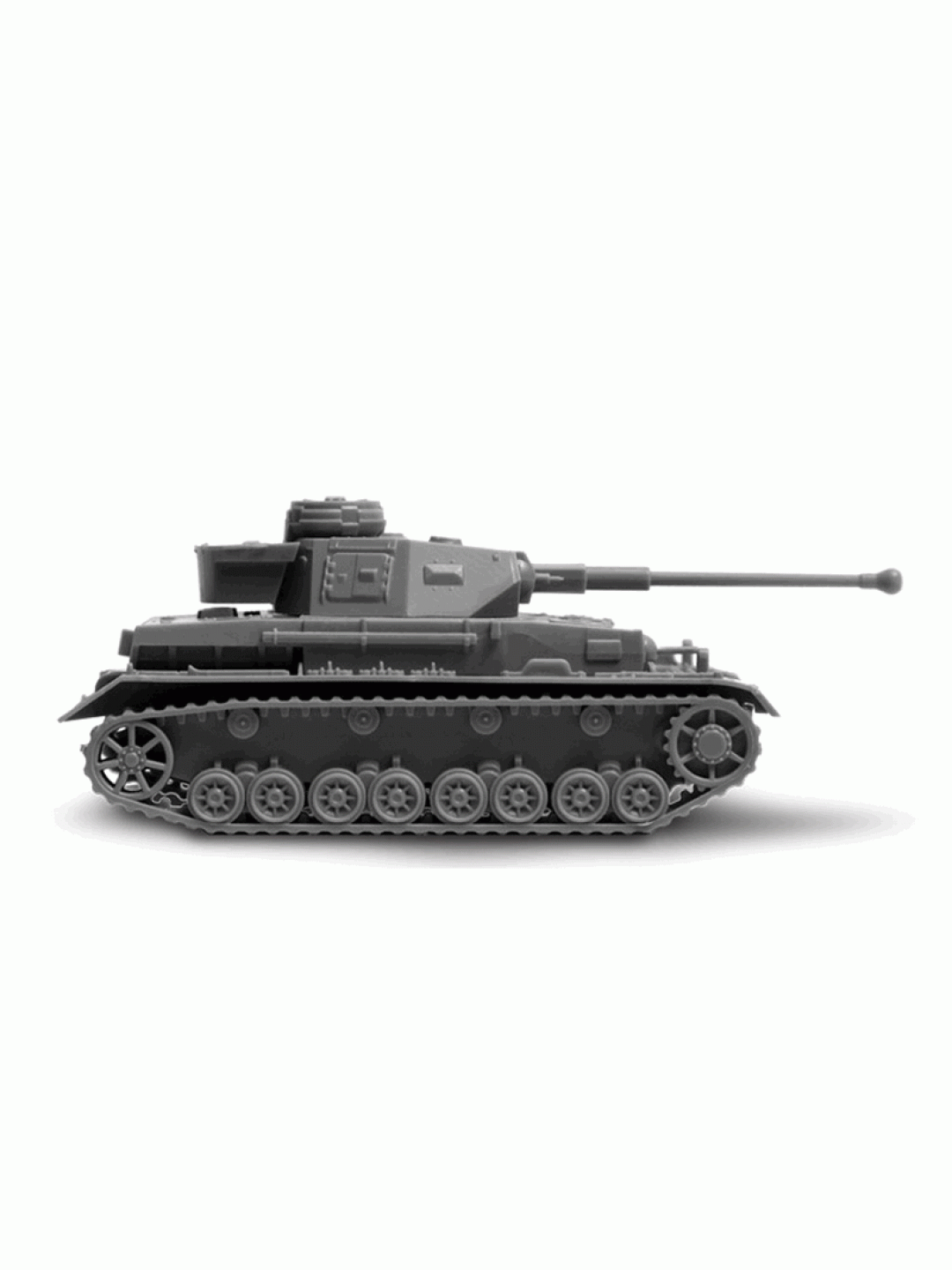 Сборная модель ZVEZDA Немецкий танк Т-IV F2, 1/100