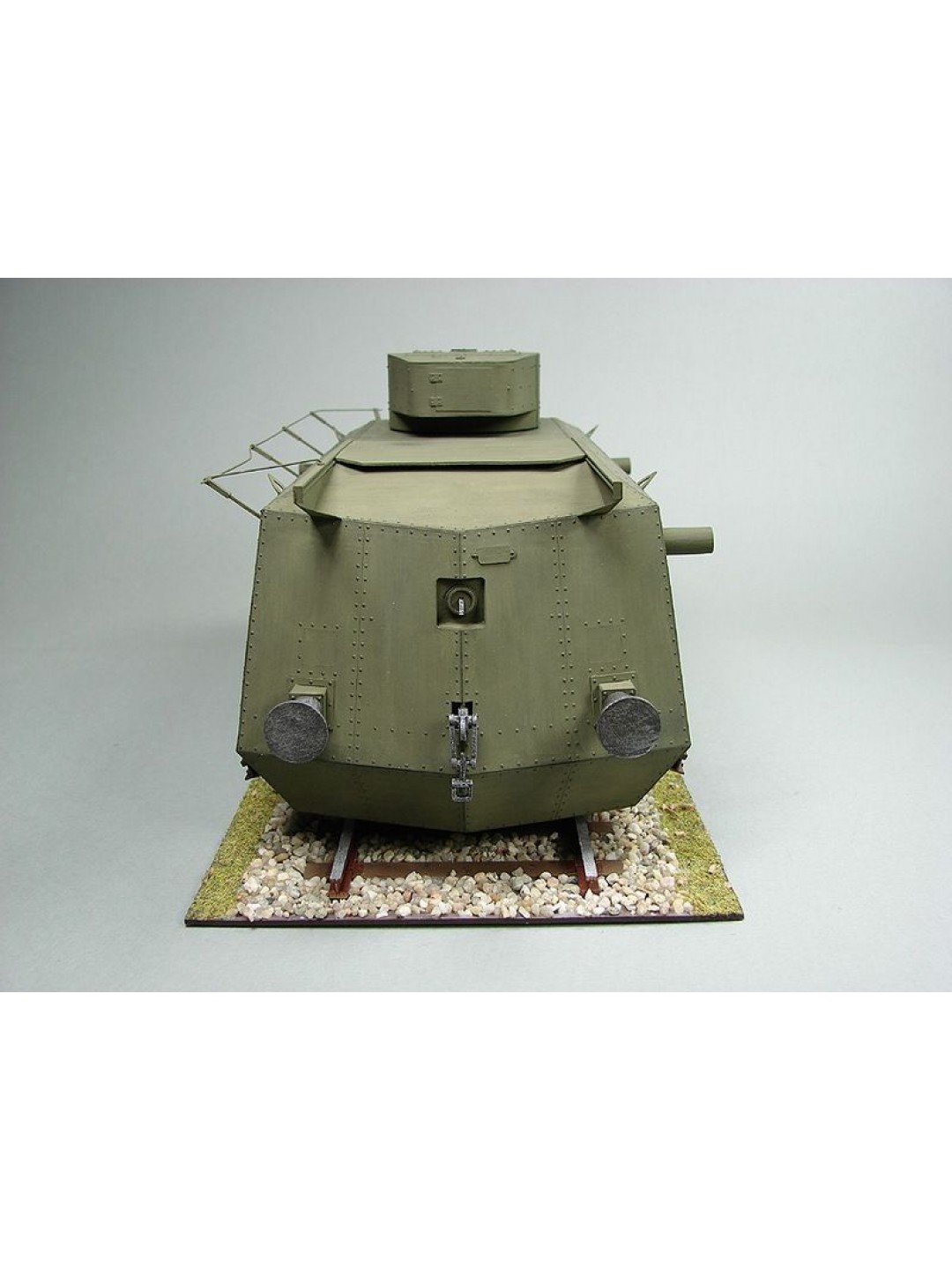 Сборная картонная модель Shipyard тяжелая бронедрезина BDT (№44), 1/25