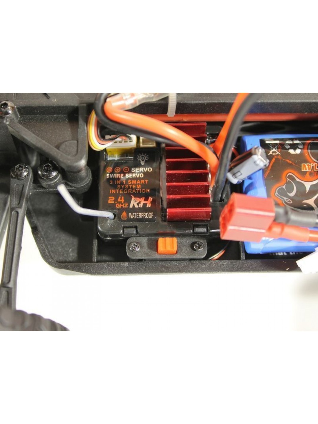 Радиоуправляемая трагги Remo Hobby S EVO-R (красный) 4WD 2.4G 1/16 RTR