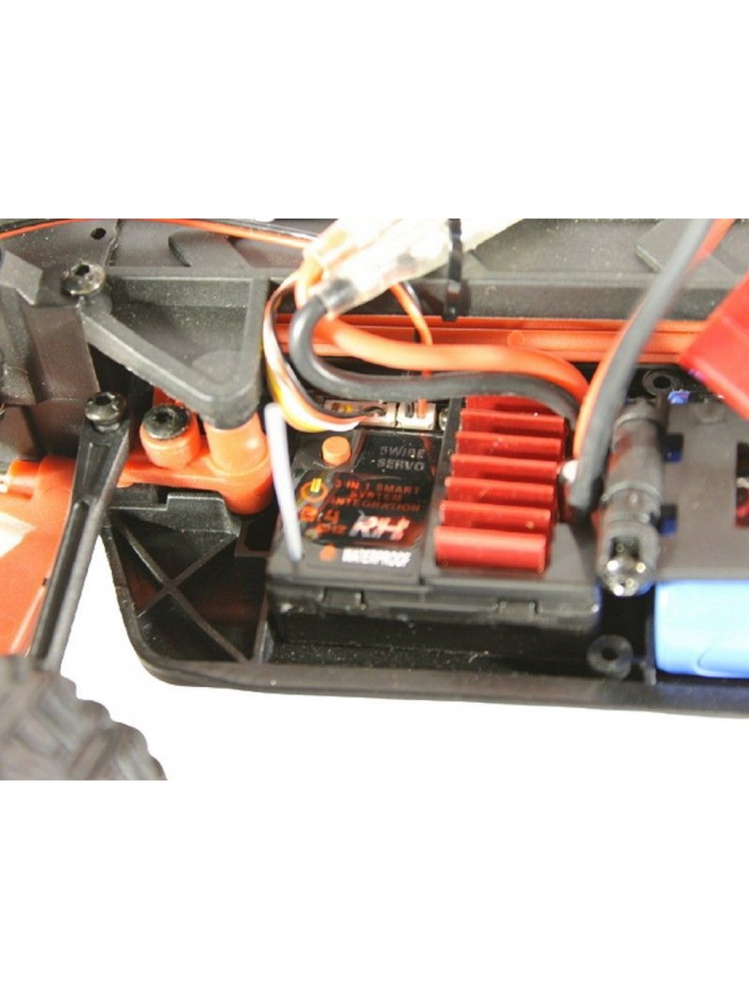 Радиоуправляемый монстр Remo Hobby SMAX UPGRADE V2.0 (красный) 4WD 2.4G 1/16 RTR