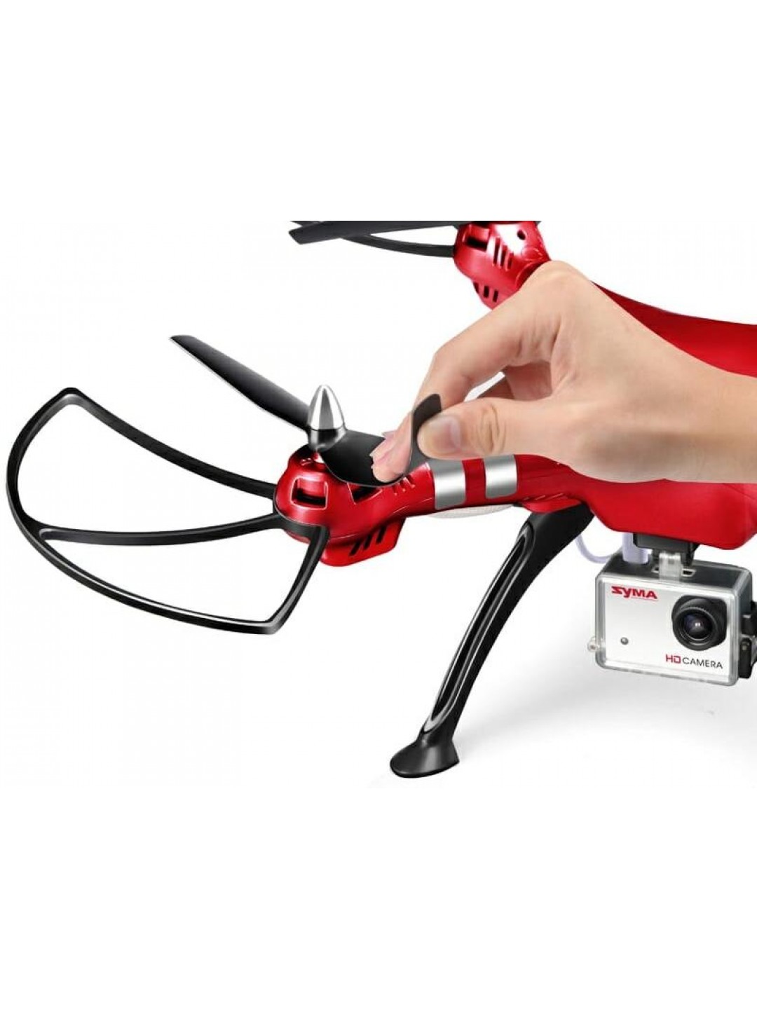 Р/У квадрокоптер Syma X8HG с HD камерой 8Мп 2.4G RTF, барометр