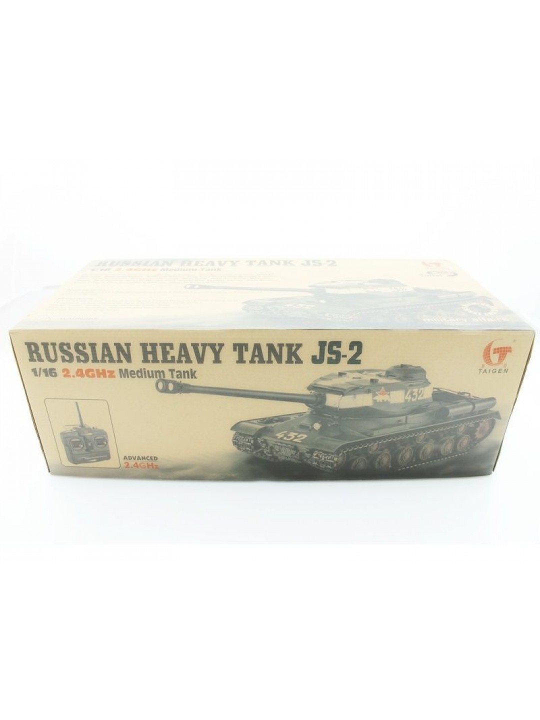 Р/У танк Taigen 1/16 ИС-2 модель 1944, СССР, зеленый, 2.4G