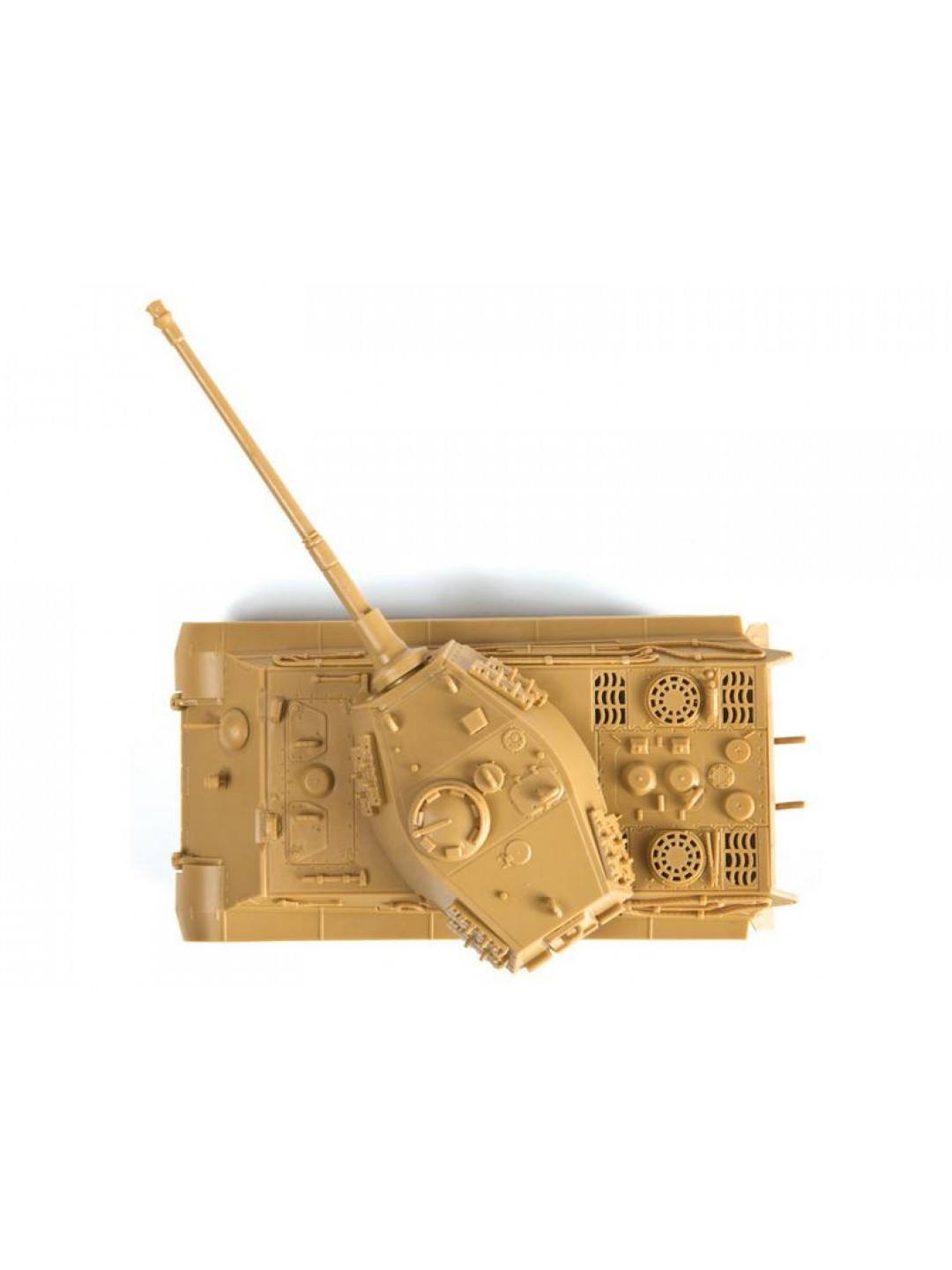 Сборная модель ZVEZDA Немецкий танк "Королевский тигр" (сборка без клея), 1/72