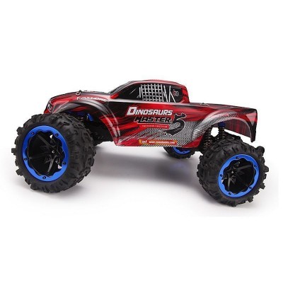 Радиоуправляемый монстр Remo Hobby Dinosaurs Master Brushless (красный) 4WD 2.4G 1/8 RTR