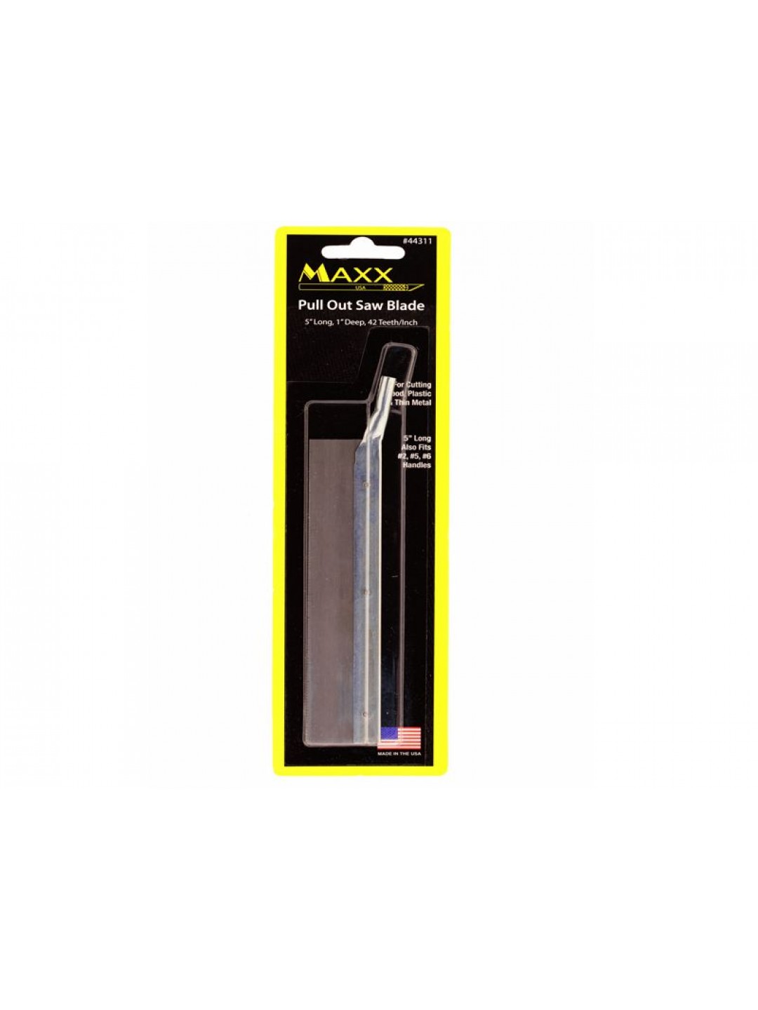 Инструмент MAXX пила 16,5 зуб/см 25х127мм в рукоятки ножей №2, 5 и 6